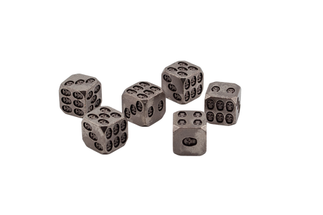 Skull Engraved D6 Dice Set