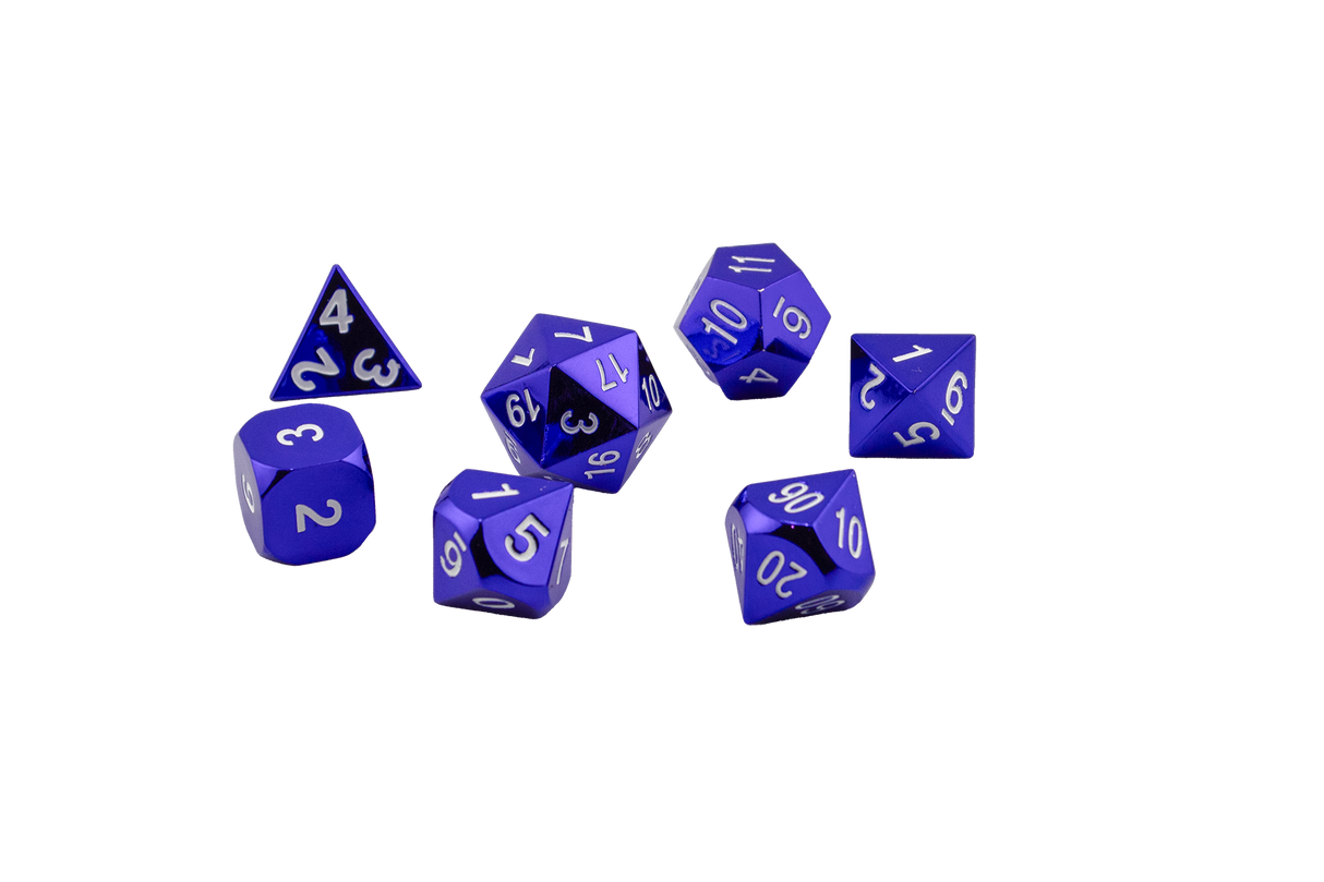 Vibrant Metal Dice Set