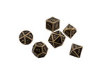 Ancient Metal Dice Set