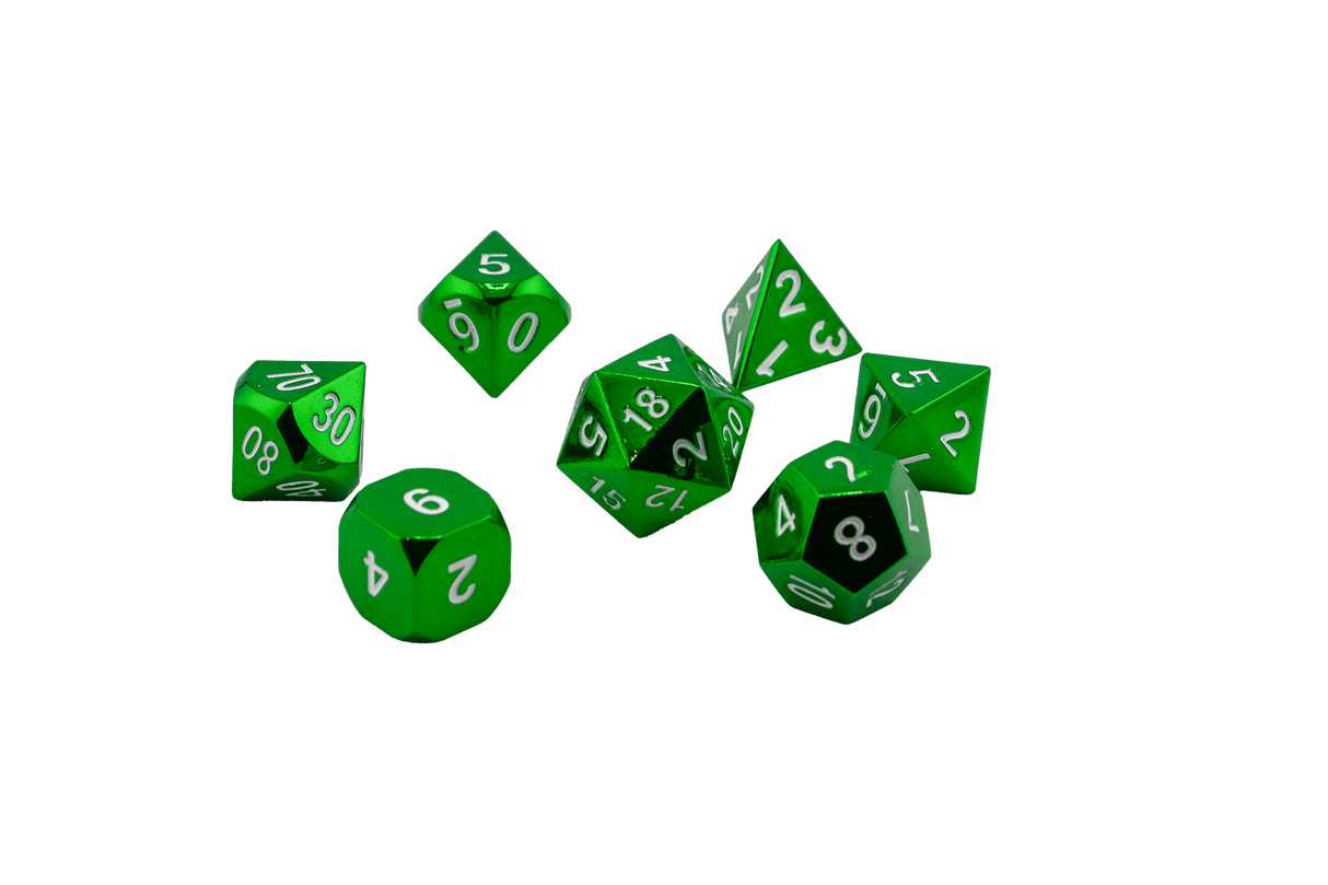 Vibrant Metal Dice Set