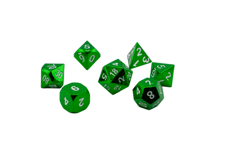 Vibrant Metal Dice Set